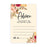 Wedding Advice & Well Wishes Guest Book Cards for Bride and Groom Design 1-Set of 56-Andaz Press-Autumn Fall Maple Leaves-