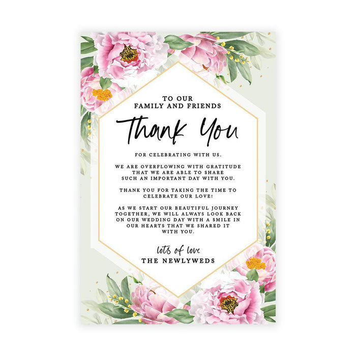 Wedding Thank You Place Setting Cards for Table Reception, Wedding Decoration Seating Design 1-Set of 56-Andaz Press-Autumn Fall Maple Leaves-