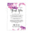 Wedding Thank You Place Setting Cards for Table Reception, Wedding Decoration Seating Design 1-Set of 56-Andaz Press-Ombre Pink Purple Watercolor-