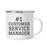 #1 Career Campfire Coffee Mug Part 1-Set of 1-Andaz Press-Customer Service Manager-