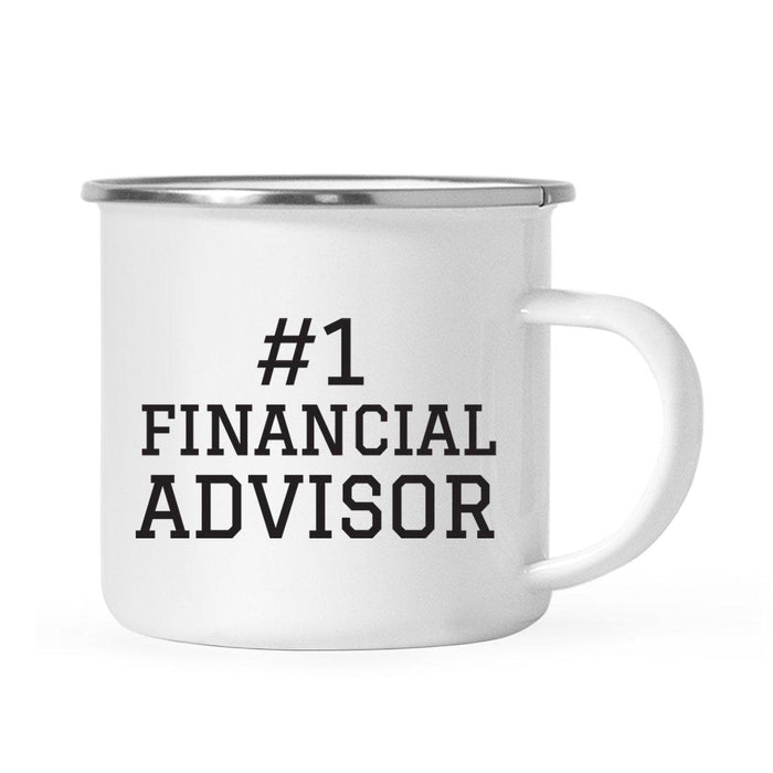 #1 Career Campfire Coffee Mug Part 1-Set of 1-Andaz Press-Financial Advisor-