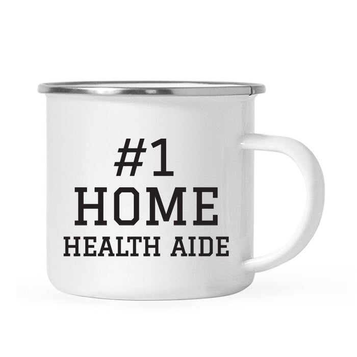 #1 Career Campfire Coffee Mug Part 2-Set of 1-Andaz Press-Home Health Aide-