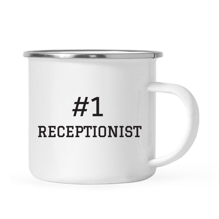 #1 Career Campfire Coffee Mug Part 2-Set of 1-Andaz Press-Receptionist-