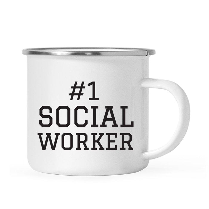 #1 Career Campfire Coffee Mug Part 2-Set of 1-Andaz Press-Social Worker-