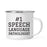 #1 Career Campfire Coffee Mug Part 2-Set of 1-Andaz Press-Speech Language Pathologist-
