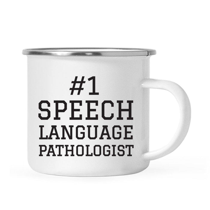 #1 Career Campfire Coffee Mug Part 2-Set of 1-Andaz Press-Speech Language Pathologist-