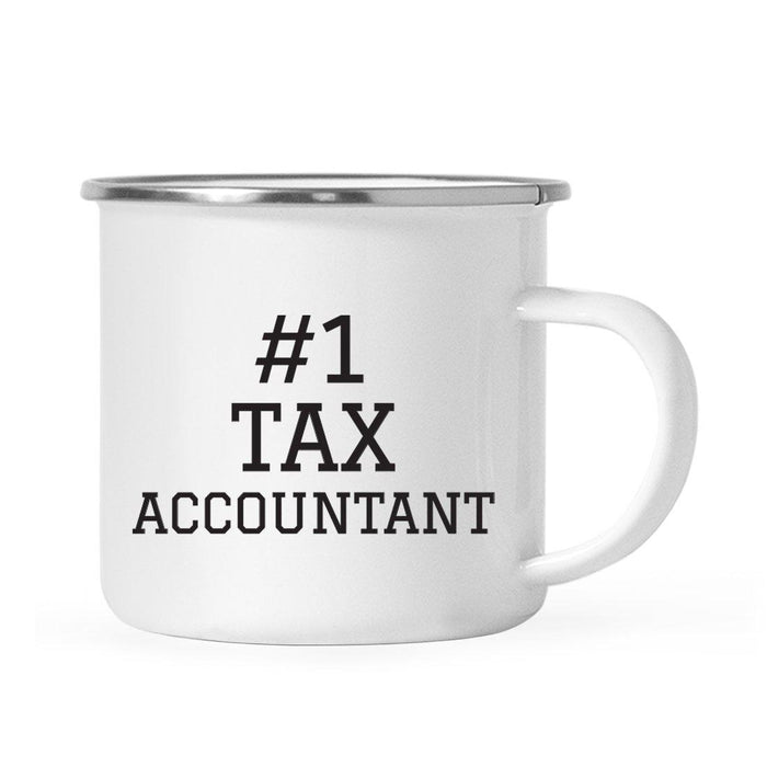 #1 Career Campfire Coffee Mug Part 2-Set of 1-Andaz Press-Tax Accountant-