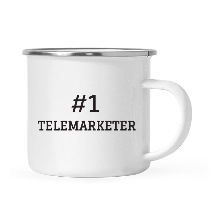 #1 Career Campfire Coffee Mug Part 2-Set of 1-Andaz Press-Telemarketer-