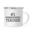 #1 School Campfire Coffee Mug, Part 2-Set of 1-Andaz Press-Geography Teacher-
