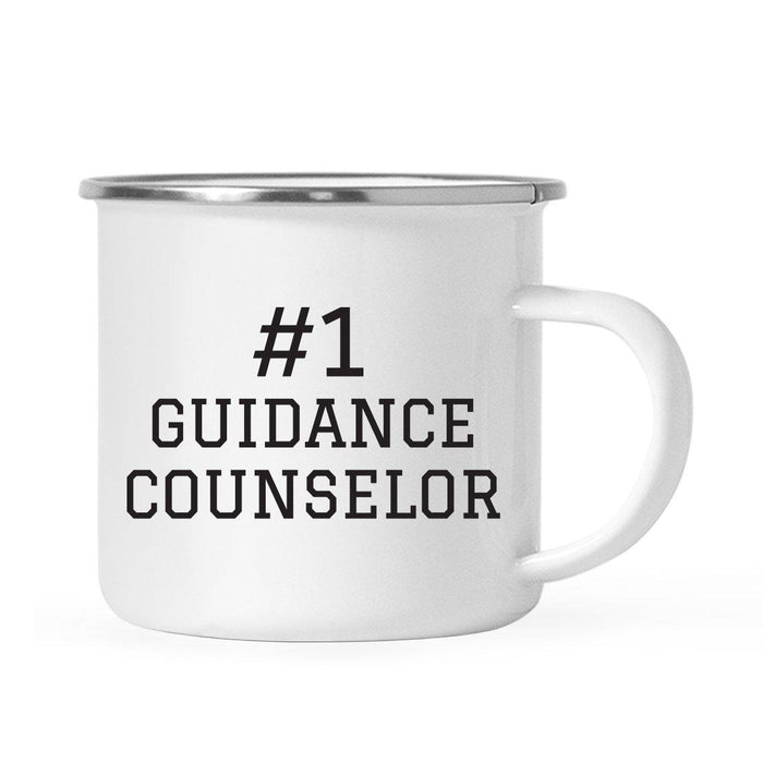 #1 School Campfire Coffee Mug, Part 2-Set of 1-Andaz Press-Guidance Counselor-