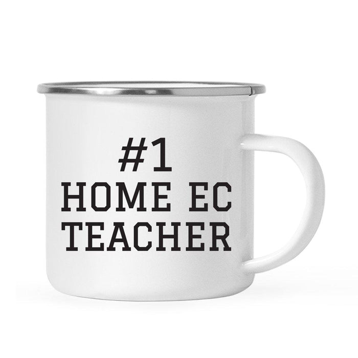 #1 School Campfire Coffee Mug, Part 2-Set of 1-Andaz Press-Home Ec Teacher-