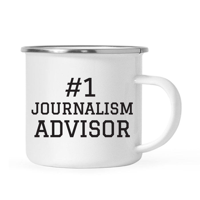 #1 School Campfire Coffee Mug, Part 2-Set of 1-Andaz Press-Journalism Advisor-
