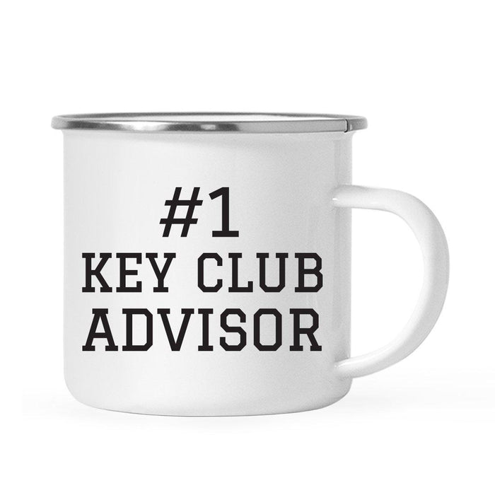 #1 School Campfire Coffee Mug, Part 2-Set of 1-Andaz Press-Key Club Advisor-