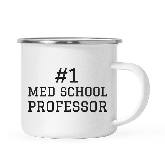 #1 School Campfire Coffee Mug, Part 2-Set of 1-Andaz Press-Med School Professor-