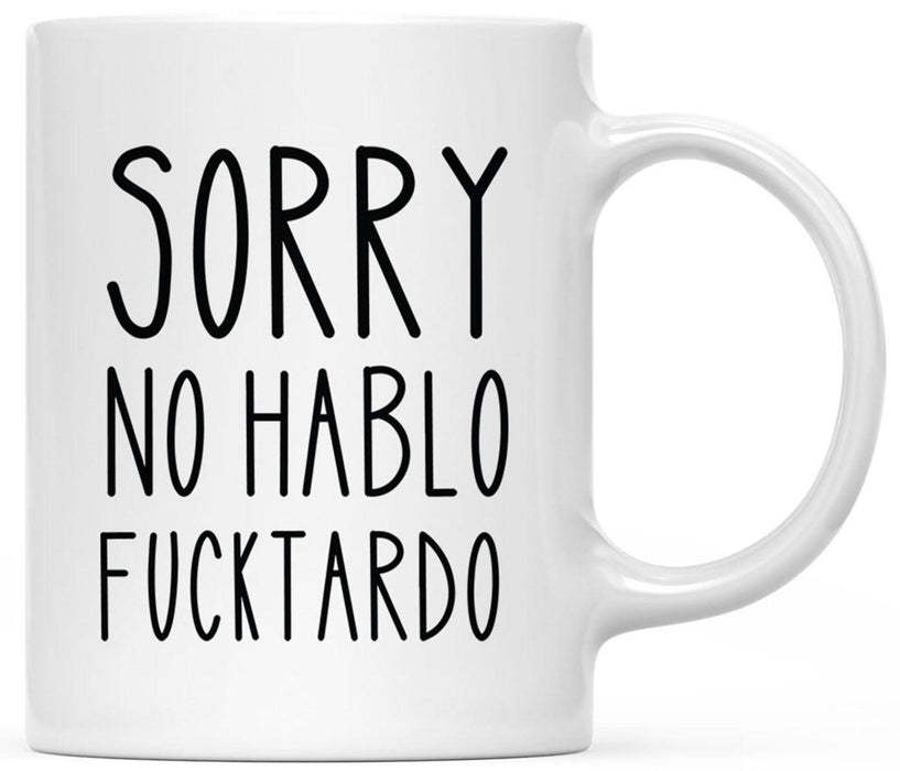 11oz Ceramic Coffee Mug - Funny Coffee Mugs for Women & Men - 10 Designs-Set of 1-Andaz Press-Fresh Out Of Fucks-