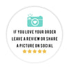 2-inch Round Small Business Sticker Labels-Set of 120-Andaz Press-If You Love Your Order-