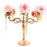 3 Arm Metal Candelabra Candle Holder Centerpiece-Set of 1-Koyal Wholesale-Vintage Brass-