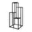 4-Level Modern Planter Stand, Set of 1-Set of 1-Koyal Wholesale-
