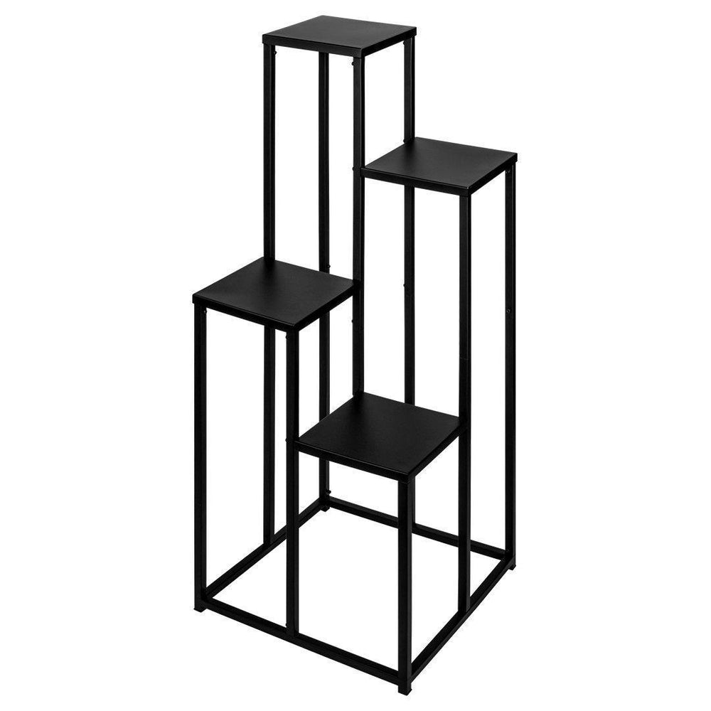 4-Level Modern Planter Stand, Set of 1-Set of 1-Koyal Wholesale-