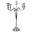 5-Arm Metal Candelabra Candle Holder Centerpiece-Set of 1-Koyal Wholesale-Gold-12"-