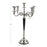 5-Arm Metal Candelabra Candle Holder Centerpiece-Set of 1-Koyal Wholesale-Gold-12"-
