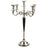 5-Arm Metal Candelabra Candle Holder Centerpiece-Set of 1-Koyal Wholesale-Gold-12"-