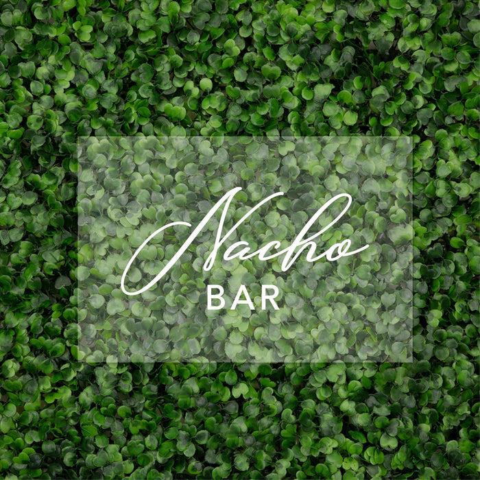 Acrylic Bar Signs-Set of 1-Andaz Press-Nacho Bar-