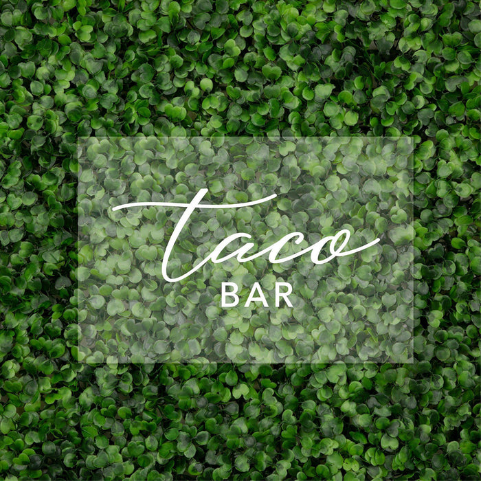 Acrylic Bar Signs-Set of 1-Andaz Press-Taco Bar-