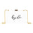 Acrylic Clutch Purse for Bride with Gold Removable Metal Chain - 7 Designs-Set of 1-Andaz Press-Mrs.-