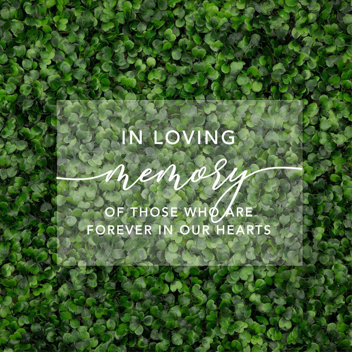 Acrylic Memorial Signs-Set of 1-Andaz Press-Those Who Are Watching From Heaven-