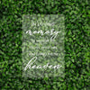Acrylic Memorial Signs-Set of 1-Andaz Press-Those Who Are Watching From Heaven-