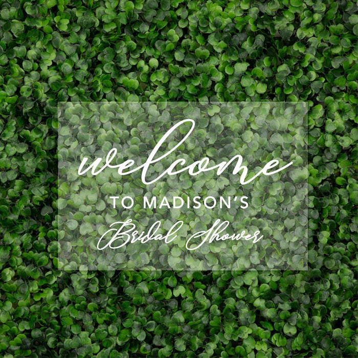 Acrylic Party Signs-Set of 1-Andaz Press-Custom Thank You-