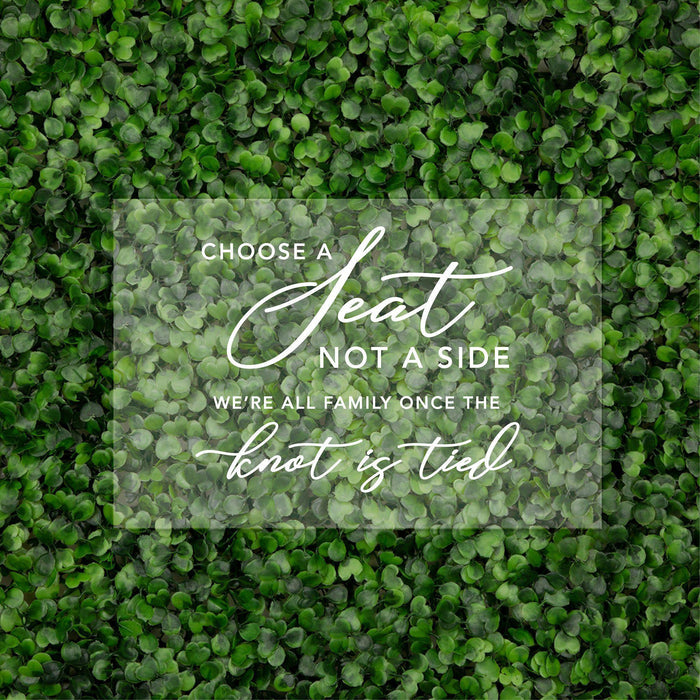 Acrylic Party Signs-Set of 1-Andaz Press-Custom Thank You-