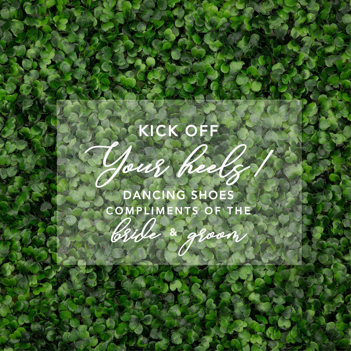 Acrylic Party Signs-Set of 1-Andaz Press-Custom Thank You-