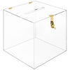 Acrylic Wedding Card Box, Set of 1-Set of 1-Koyal Wholesale-Clear-