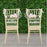 Acrylic Wedding Chair Signs-Set of 2-Andaz Press-Better Together-