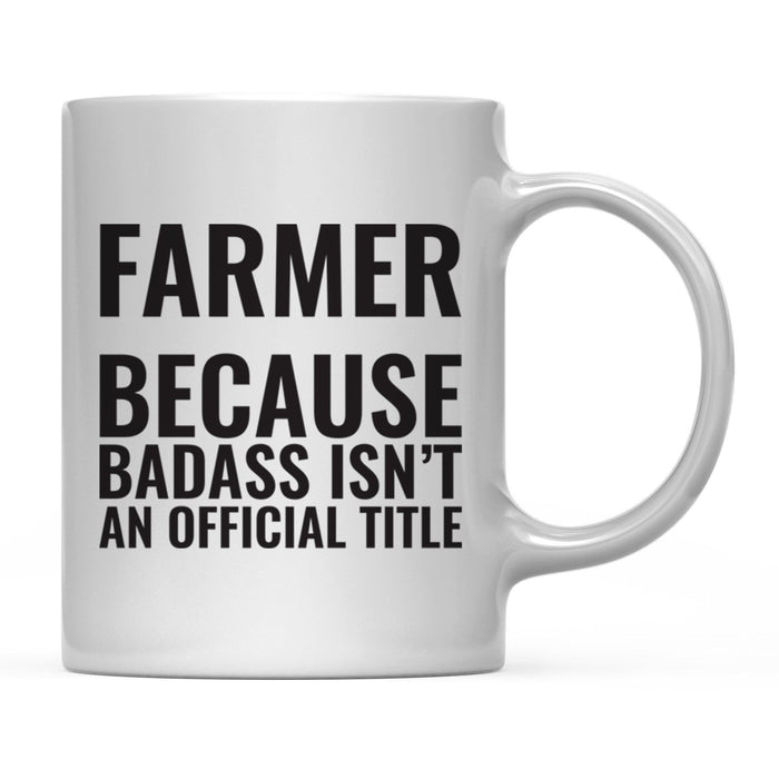 Andaz Press 11 oz Badass Official Title Black Text Coffee Mug-Set of 1-Andaz Press-Veterinarian-