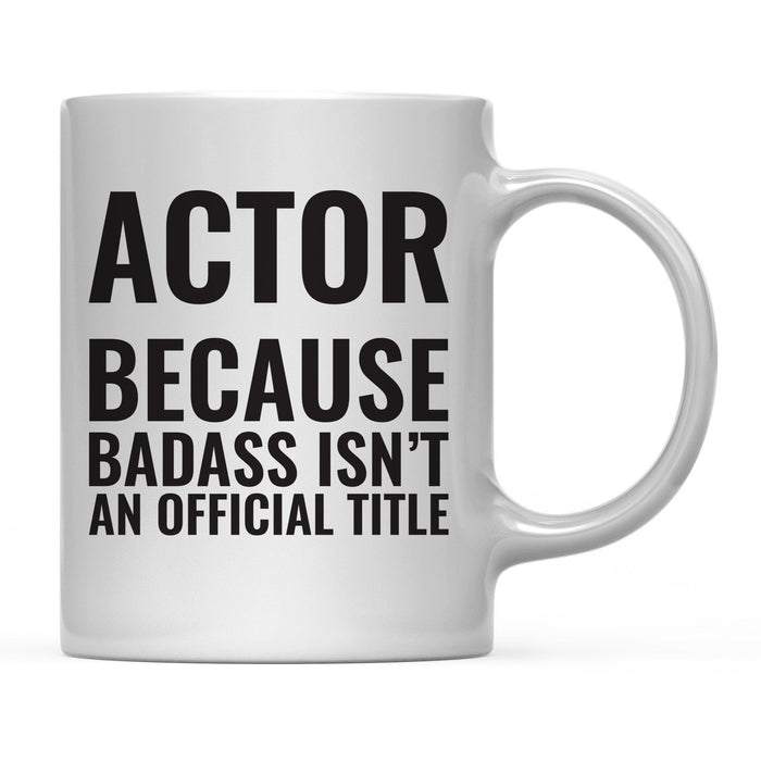 Andaz Press 11 oz Badass Official Title Black Text Coffee Mug-Set of 1-Andaz Press-Actor-