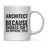 Andaz Press 11 oz Badass Official Title Black Text Coffee Mug-Set of 1-Andaz Press-Architect-