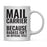 Andaz Press 11 oz Badass Official Title Black Text Coffee Mug-Set of 1-Andaz Press-Mail Carrier-