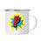 Andaz Press 11 oz Comic Book Superhero Monogram Campfire Coffee Mug-Set of 1-Andaz Press-A-