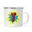 Andaz Press 11 oz Comic Book Superhero Monogram Campfire Coffee Mug-Set of 1-Andaz Press-A-