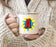 Andaz Press 11 oz Comic Book Superhero Monogram Campfire Coffee Mug-Set of 1-Andaz Press-A-