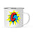 Andaz Press 11 oz Comic Book Superhero Monogram Campfire Coffee Mug-Set of 1-Andaz Press-A-
