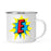 Andaz Press 11 oz Comic Book Superhero Monogram Campfire Coffee Mug-Set of 1-Andaz Press-A-