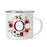 Andaz Press 11 oz Fall Autumn Burgundy Marsala Floral Wreath Monogram Campfire Coffee Mug-Set of 1-Andaz Press-A-