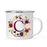 Andaz Press 11 oz Fall Autumn Burgundy Marsala Floral Wreath Monogram Campfire Coffee Mug-Set of 1-Andaz Press-C-