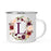 Andaz Press 11 oz Fall Autumn Burgundy Marsala Floral Wreath Monogram Campfire Coffee Mug-Set of 1-Andaz Press-L-