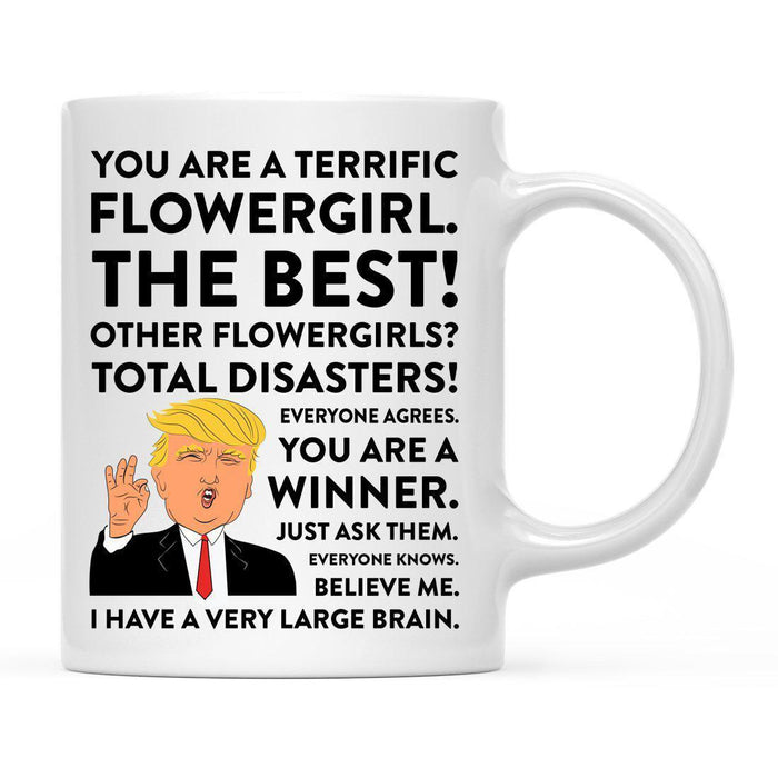 Andaz Press 11 oz Funny President Donald Trump Terrific Wedding Coffee Mug-Set of 1-Andaz Press-Bride-