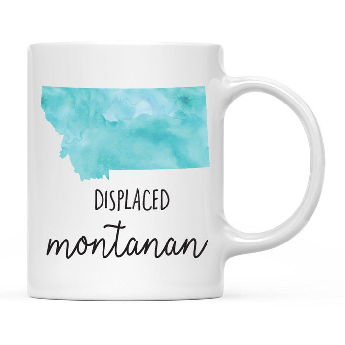 Andaz Press 11oz Aqua Displaced Watercolor US State Coffee Mugs-Set of 1-Andaz Press-Alabama-